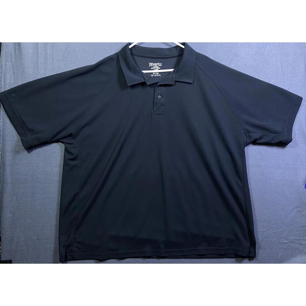 Vertx Polo Shirt Mens 6XL Black Coldblack Schoeller Tactical Performance Raglan